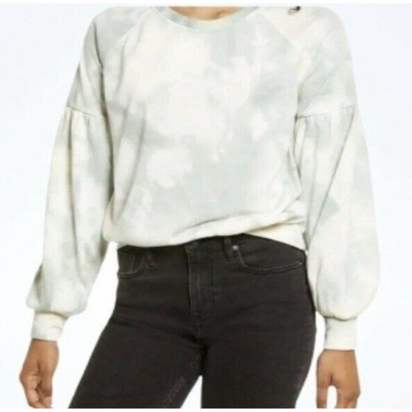 All in favor Tie Dye Crewneck Sweatshirt in Sage tie dye sweater women choose si - Picture 1 of 6